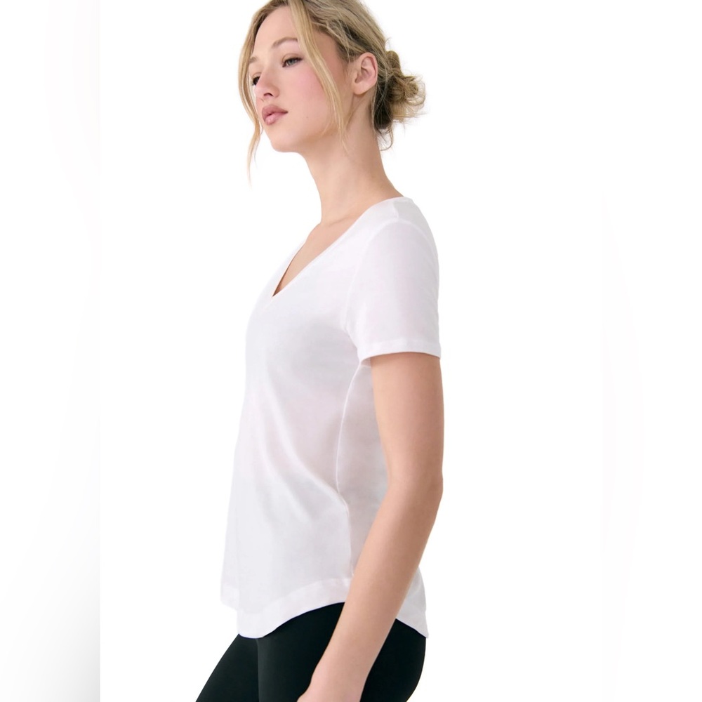 Lole Agda V-Neck Short Sleeve‎ Size L